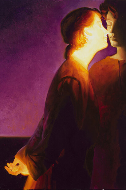 Ivan Pokidyshev, Wanderers in the dark. Courtesy of Erarta Museum