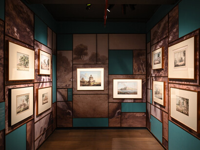 Various artists, The indian picturesque. Landscape painting 1800-1850, exhibition view. Courtesy of DAG
