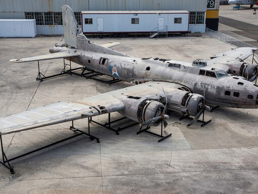 Boeing B-17E Flying Fortress. Courtesy of Pearl Harbor Aviation Museum