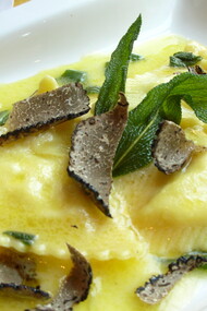 Ravioli with truffle