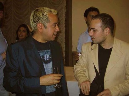 Con Massimiliano Tonelli