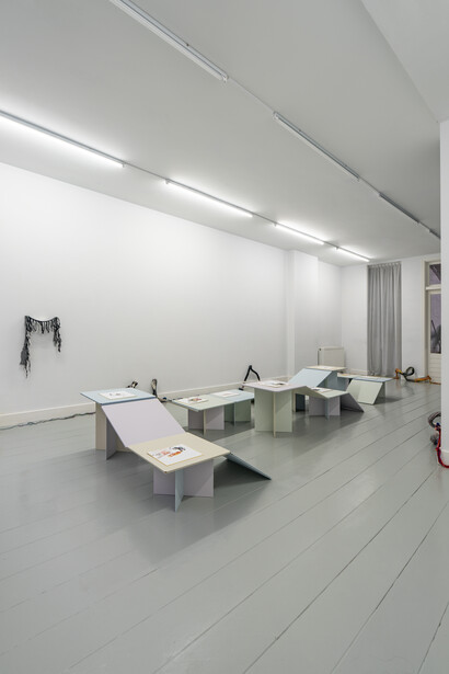 To See the Inability to See, On the nocturnal and most delirious summit of imagination, exhibition view. Courtesy of Josilda da Conceição Gallery