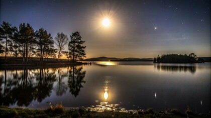 Moonlight learning the language of water