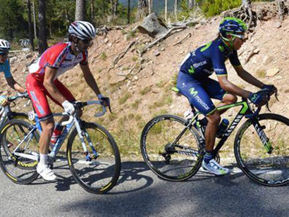 Dani Moreno e Mikel Landa 