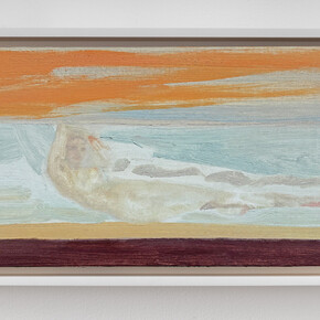 Ellen Siebers, May and a sunset, 2024. Courtesy of Franklin Parrasch Gallery