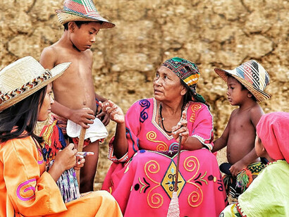 Los wayuu son aborígenes de la península de la Guajira