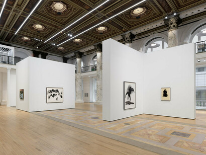 Lynette Yiadom-Boakye, Many a moonlit caveat, exhibition view. Courtesy of Jack Shainman Gallery