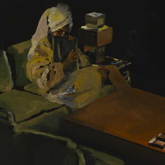 Danielle Mckinney, Read the room (detail), 2024. Courtesy of Norton Museum of Art