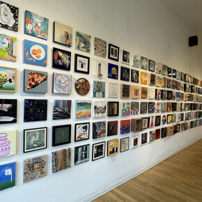 Various artists, Ten by ten, exhibition view. Courtesy of Jackson Junge Gallery 