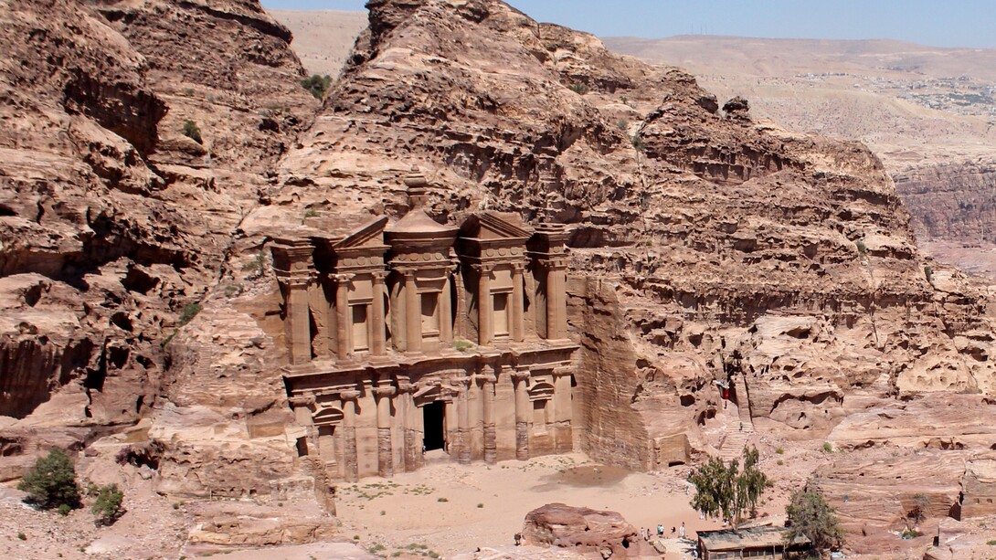 Petra, Jordania. Al-Deir, el Monasterio