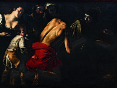 Battistello Caracciolo. Cristo porta la croce