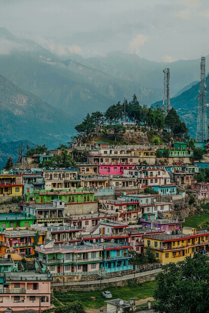 In the northern state of Uttarakhand, India, Rishikesh sits gracefully by the Ganges River, surrounded by the Himalayan foothills