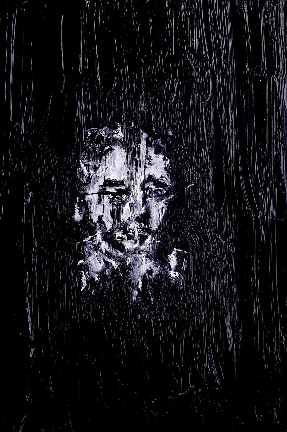 Jackson, Luke 'Flowers in the Sunlight', 2014, Oil &  mixed media on canvas, 18 x 13 cm