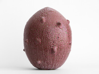 Adam Silverman, 2015, Stoneware & Glaze, 9 x 8 x 8 inches. Courtesy of Adam Silverman and Friedman Benda. Photography: Andrew Post