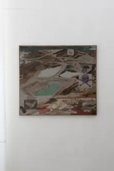 Frans Nybacka, Feeling small, bug pirates, exhibition view. Courtesy of Bricks Gallery