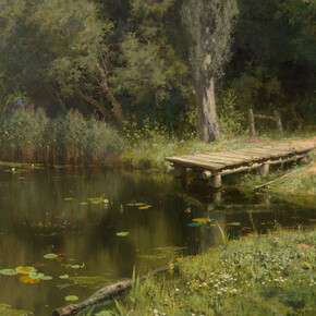 V.D. Polenov, Overgrown pond, 1879. Courtesy of New Tretyakov Gallery 