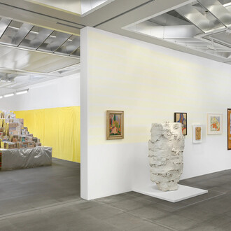 Divers artistes, Intervention dans la collection par Amy Sillman, vue d’exposition. Avec l’aimable autorisation du Kunstmuseum Bern