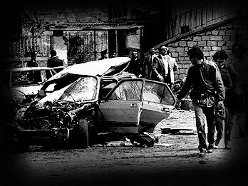 Il luogo dell'attentato a Pizzolungo