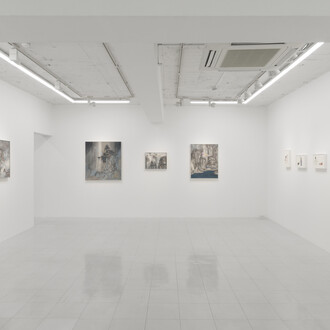 Lin Yusi, Thus have I heard, exhibition view. Courtesy of Tokyo Gallery + BTAP