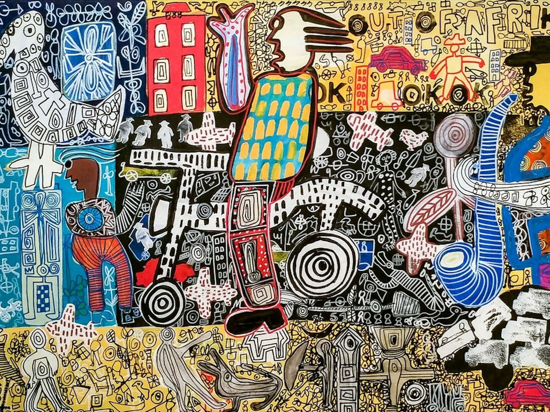 Saadio, 100% Afric, 2016. Courtesy of Out of Africa Gallery