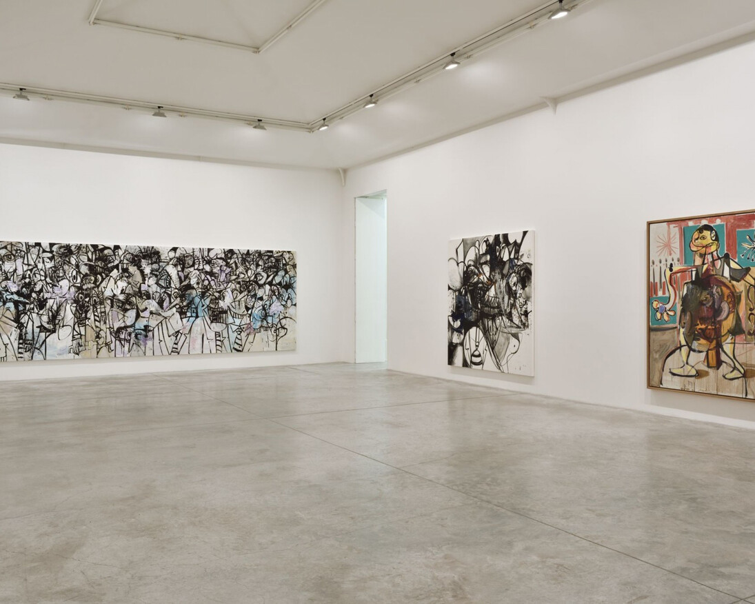 George Condo, Exhibition view. Courtesy of Galerie Almine Rech