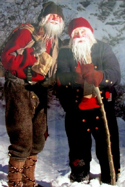 A funny couple of Iceland Yule Men