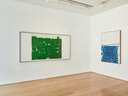 Victor Pasmore, Exhibition view. Courtesy of Marlborough Fine Art