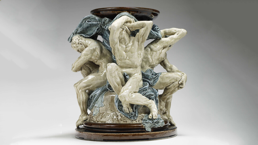 Manufacture de Choisy-le-Roi, d’après un modèle d’Albert Ernest Carrier Belleuse. Avec l'aimable autorisation du musée du Louvre 