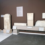 Thessaloniki, the Metropolis of Macedonia, exhibition view. Courtesy of Archaeological Museum of Thessaloniki