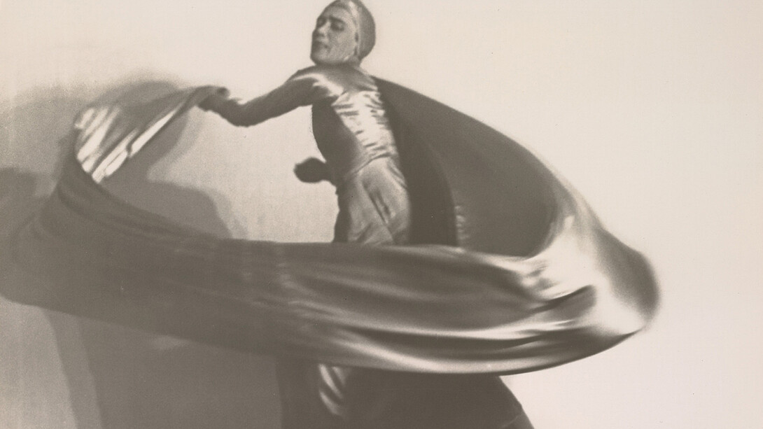 Charlotte Rudolph, Mary Wigman in „Raumgestalt“ aus dem Zyklus „Visionen“ (detail), 1928. Mit freundlicher genehmigung des Albertina Museums