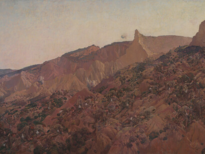 «Anzac, el desembarco, 1915» (1922), George Lambert