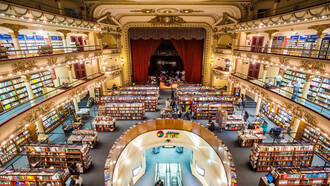 Librería El Ateneo Grand Splendid, Recoleta, Buenos Aires, Argentina. La búsqueda de un espacio de lectura adecuado suele ser un proceso largo y marcado por preferencias personales difíciles de satisfacer