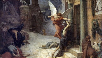 Jules Elie Delaunay, La peste en Roma