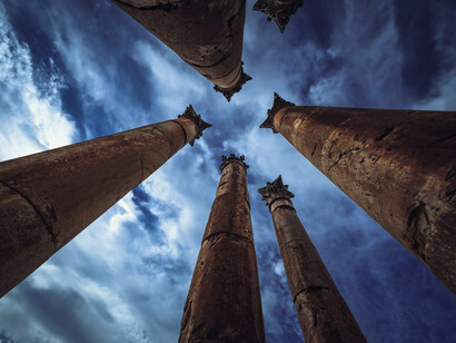 Ruinas del Templo de Artemisa en Selçuk, Turquía