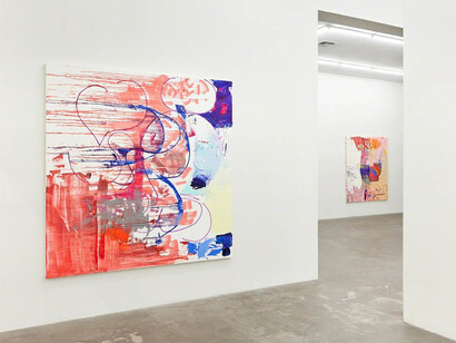 My Lips are Blue for You. Courtesy of Praz-Delavallade