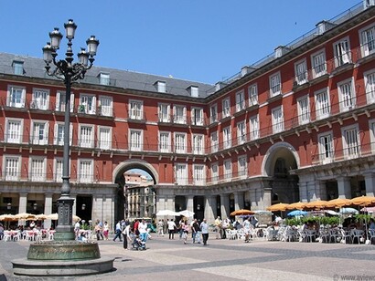 Las terrazas de la Plaza Mayor de Madrid