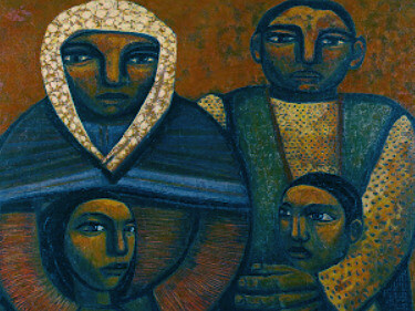 Painting by Mario Mollari