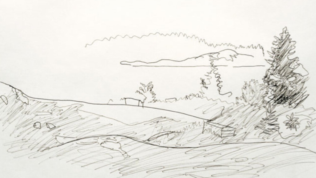 Fairfield Porter, Amherst and Other Places. Courtesy of Betty Cuningham Gallery