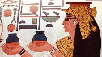 Dettaglio della Tomba di Nefertari