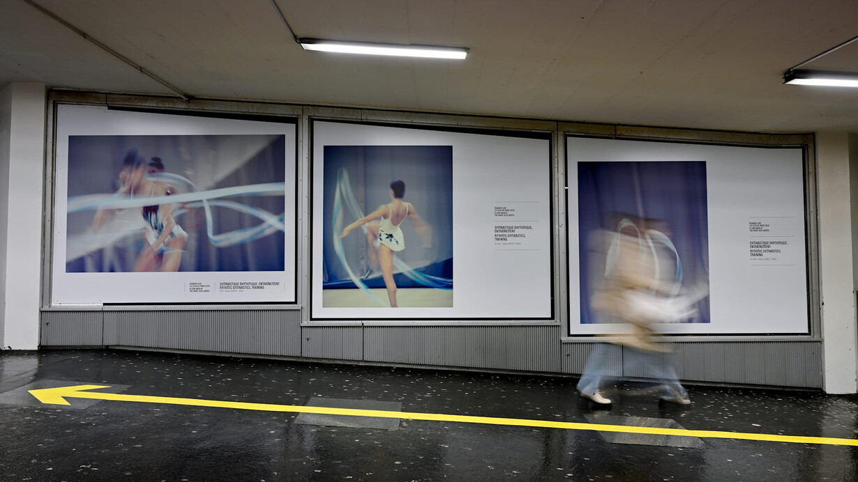 Regards sur les Jeux de Paris 2024, vue de l’exposition. Avec l’aimable autorisation du Musée Olympique