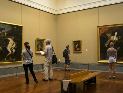 Galleria delle arti a Napoli dal ’200 al ’700, Exhibition view. Courtesy of Museo di Capodimonte