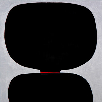 108, Ultimo giorno d'inverno, detail, 2015, acrylic on canvas, 40 x 50 cm