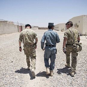 War Story. Afghanistan Trip May-June 2013, Lashkar Gah Police Training Centre, Afghan National Police Commanders and their British mentors