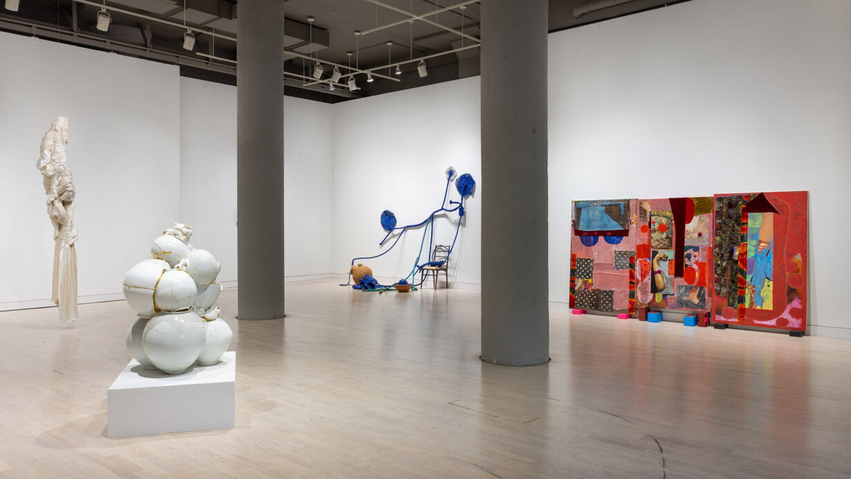 Various artists, Tea party, exhibition view. Courtesy of Locks Gallery 