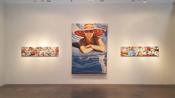 D.J. Hall, Exhibition view. Courtesy of Craig Krull Gallery