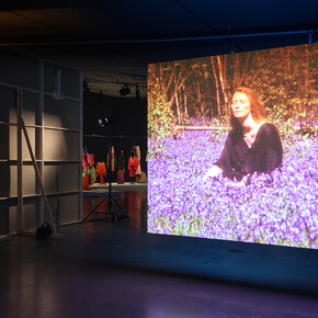 Tilda Swinton, Ongoing, exhibition view. Courtesy of Eye Filmmuseum
