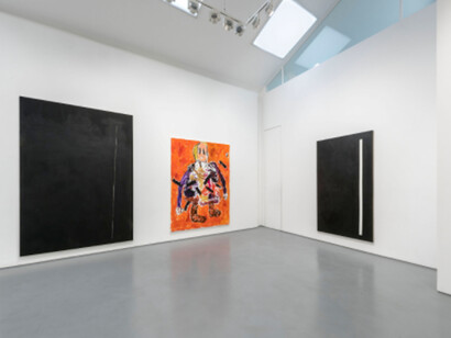 André Butzer, Exhibition view. Courtesy of Galerie Max Hetzler