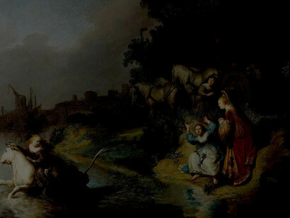 «O rapto de Europa» (1632), Rembrandt