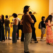 Todo se mueve, vista de exhibición. Cortesía del Museo de Antioquia