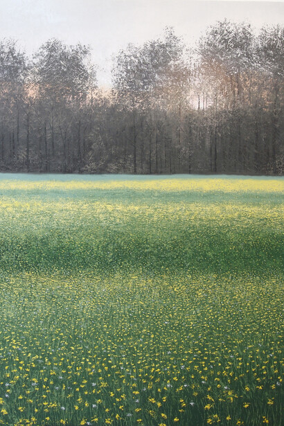 "Antiparos," Benoît Trimborn, Oil on canvas, 59" x 74¾" (150 x 190cm) 